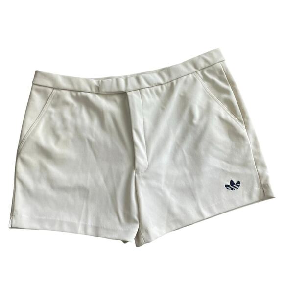 VINTAGE ADIDAS 1980 TENNIS SHORTS MADE IN HONG KONG SZ 36 MEN PICKLEBALL  SPORTY - Picture 9 of 14